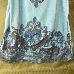 Weavers camisole aqua Large